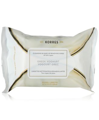 KORRES - Korres Greek Yoghurt Cleansing & Make-up Removing Wipes