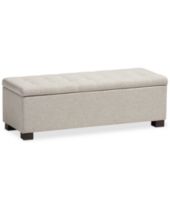 Chaise Lounge Tan Beige Ottomans Benches Macy S