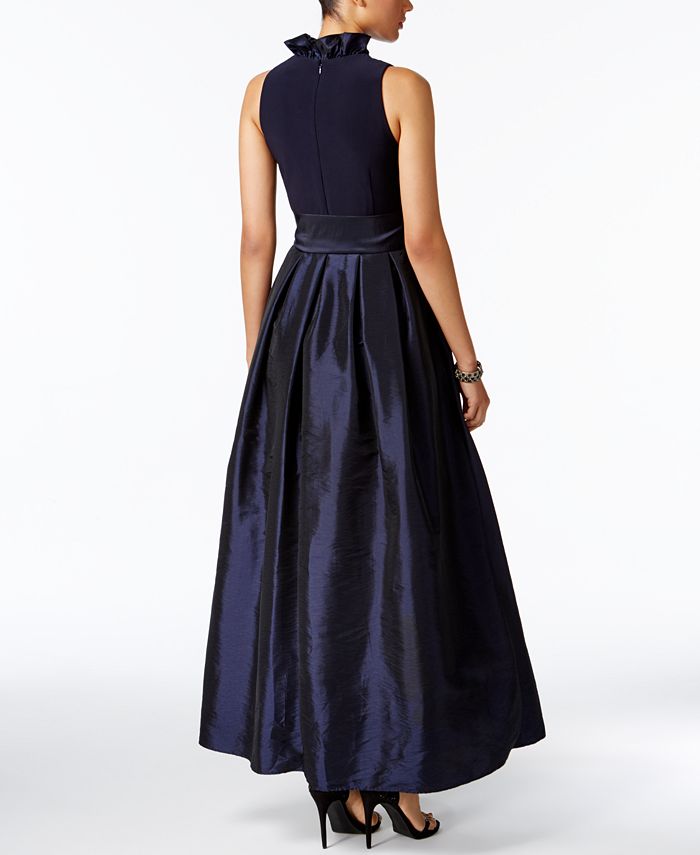 Jessica Howard Ruffled A-Line Gown - Macy's