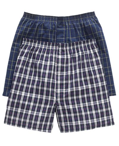 Jockey Big & Tall Men's Underwear, Big Man Full Cut Blended Boxer 2 Pack