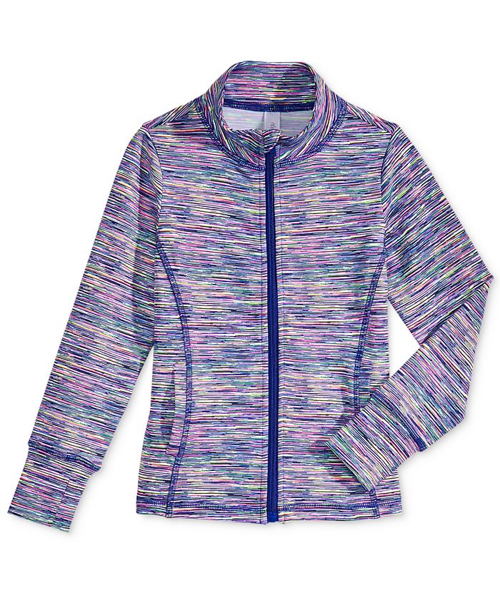 Ideology zip shop jacket space dye
