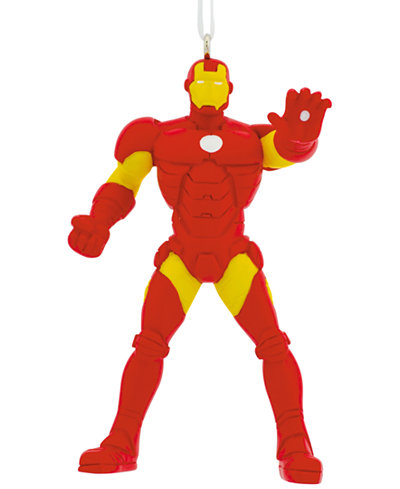 Hallmark Resin Figural Iron Man Ornament