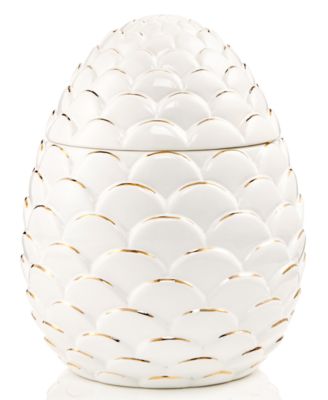 American Atelier - Merry and Bright Pine Cone Cookie Jar