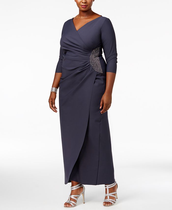 Alex evenings plus size gowns clearance