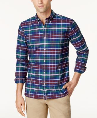 brooks brothers red fleece shirt
