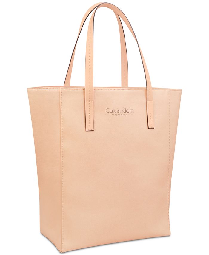 Calvin Klein Free tote bag with large spray purchase from the Calvin Klein  Women's fragrance collection - Macy's