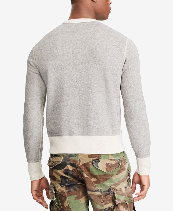 Polo Ralph Lauren Men's Fleece Sweatshirt & Reviews - Casual Button ...