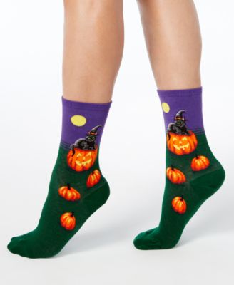 Hot Sox - Women's Cat Witch Socks
