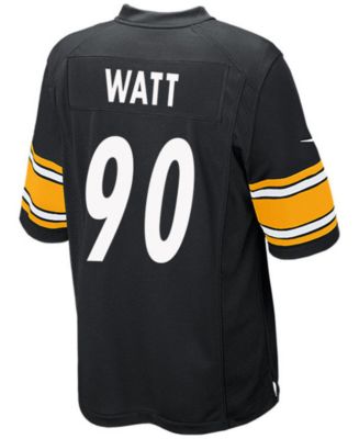Nike Men's T.J. Watt White Pittsburgh Steelers Vapor Elite Player Jersey -  Macy's