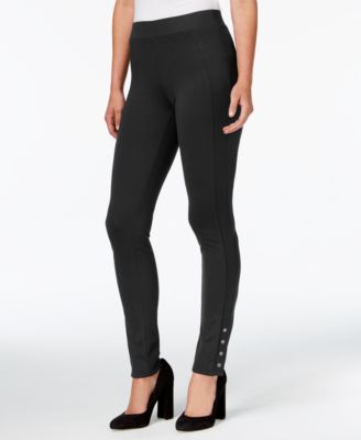 macys black leggings