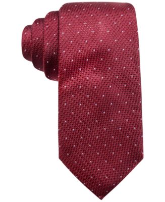 Tasso Elba Men's Dot Silk Tie, Created for Macy's - Macy's