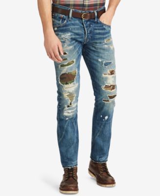 polo ralph lauren distressed jeans