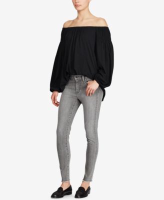 Lauren ralph lauren premier skinny crop jeans best sale