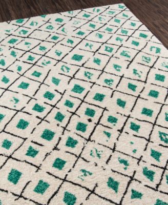 Novogratz by Momeni Bungalow BUN02 Green 5'0" X 7'6" Area Rug