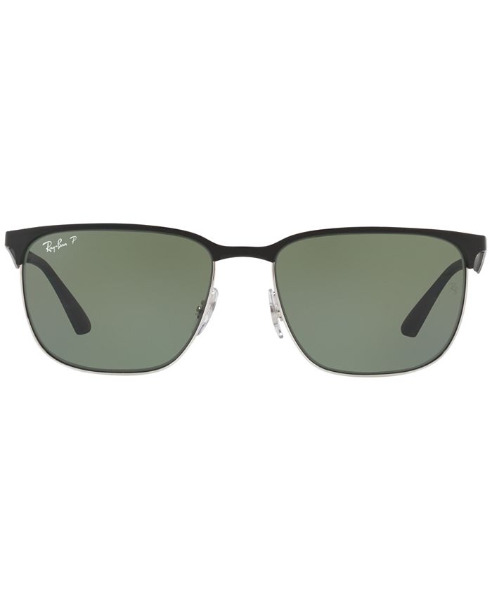 Ray-Ban Polarized Sunglasses, RB3569 - Macy's