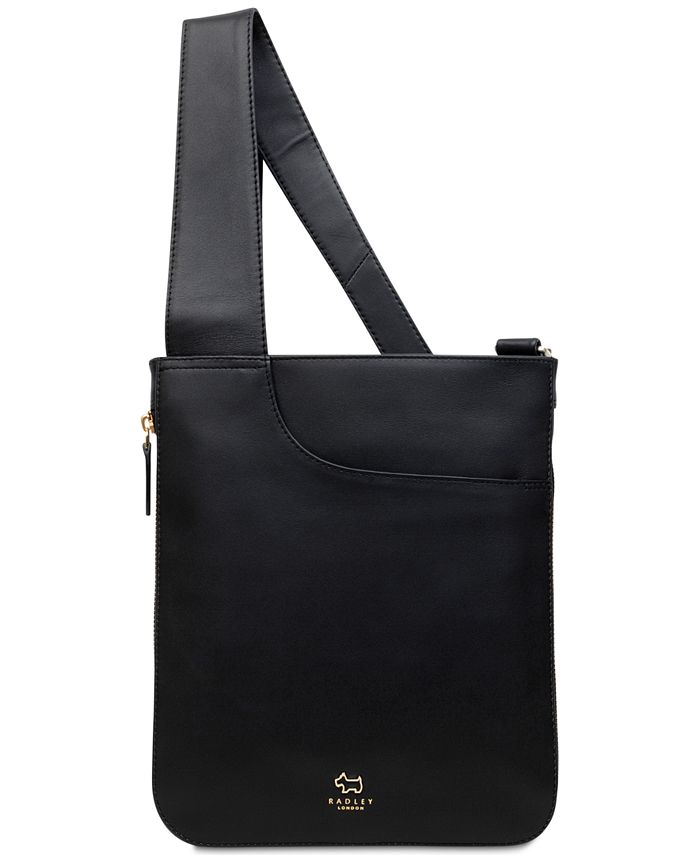Radley London Pocket Bag Zip-Top Leather Crossbody - Blue