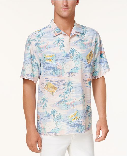 Tommy Bahama Men S Destination Florida Printed Shirt Reviews