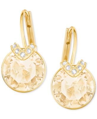 Swarovski - Clear & Colored Crystal Drop Earrings