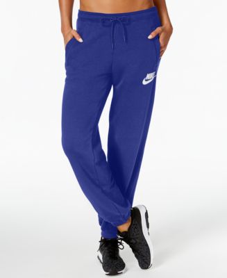 Nike Sportswear Rally Relaxed Fleece Pants & Reviews - Pants & Leggings - Women - Macy&#39;s