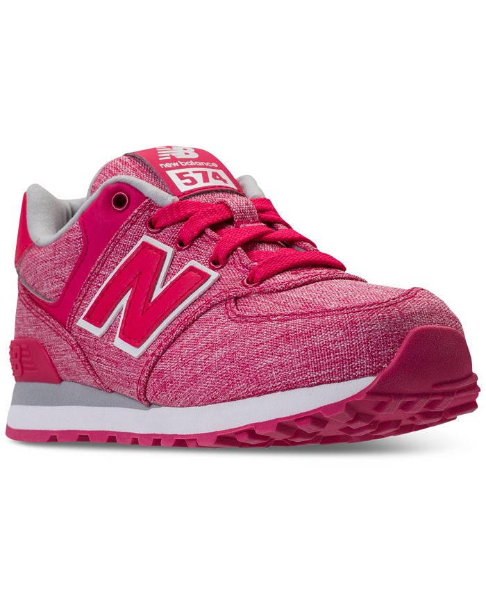 New Balance Little Girls' 574 Tux Casual Sneakers from Finish Line ...