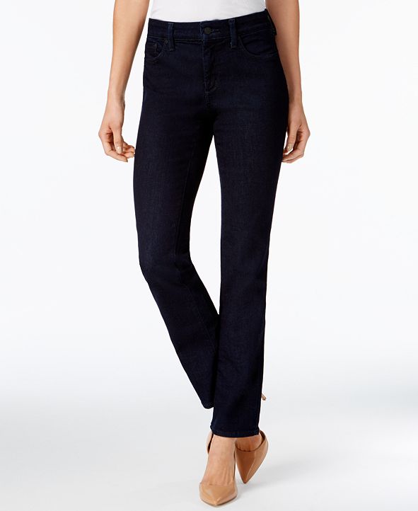 NYDJ Sheri Tummy-Control Slim-Leg Jeans, Created for Macy's & Reviews ...