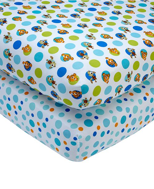 Disney Finding Nemo Crib Sheet 2 Pack Reviews Sheets