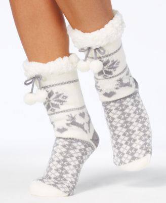 macys womens slipper socks