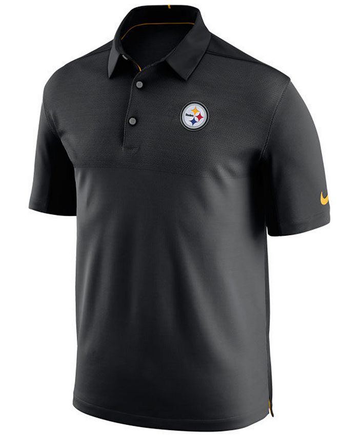 Nike Men's Pittsburgh Steelers Elite Coaches Polo - Macy's