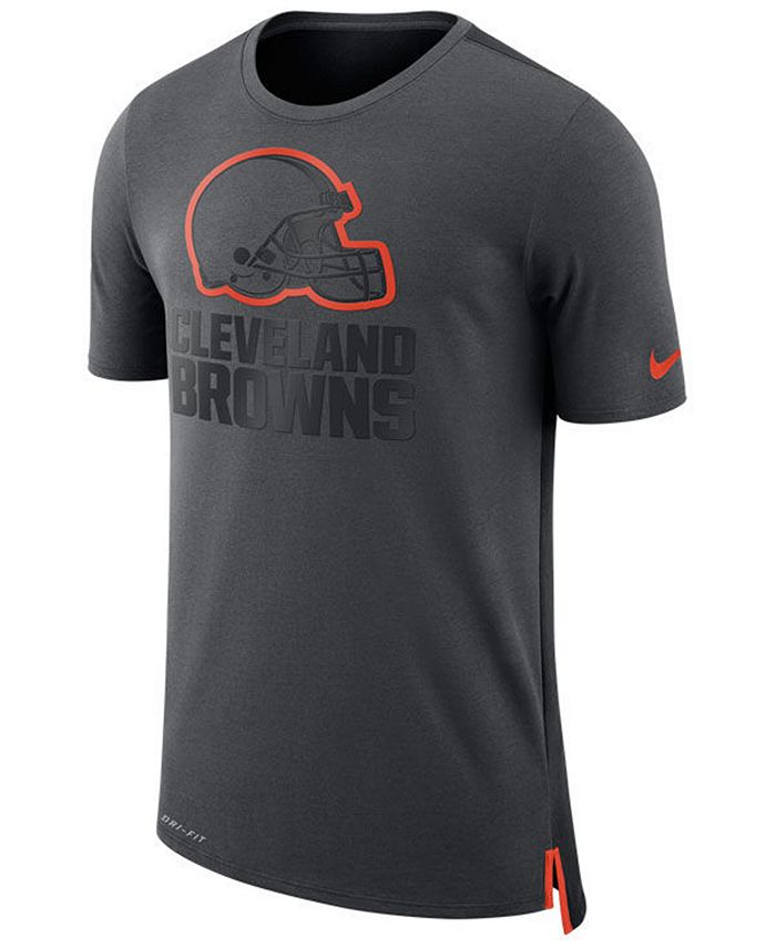 Nike Men's Cleveland Browns Travel Mesh T-Shirt - Macy's