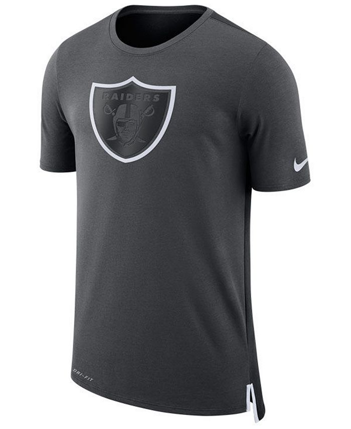 Nike Men's Oakland Raiders Travel Mesh T-Shirt - Macy's