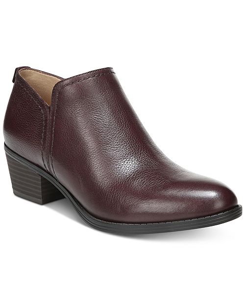 naturalizer booties wide width