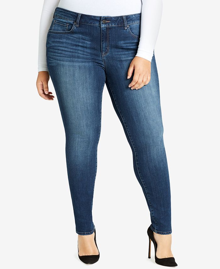 WILLIAM RAST Trendy Plus Size Skinny Jeans & Reviews - Jeans - Plus ...