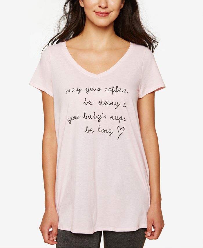 Motherhood Maternity Graphic Nursing Sleep Top & Reviews Maternity
