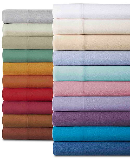 Shavel Micro Flannel® Solid Sheet Sets & Reviews - Sheets & Pillowcases - Bed & Bath - Macy&#39;s