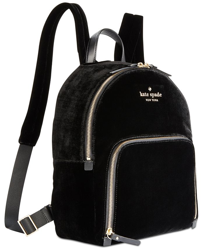 Kate spade sales backpack velvet