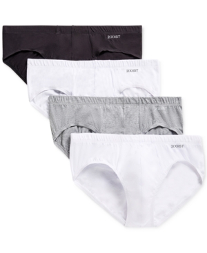 2(x)ist Tagless Bikini Briefs 4 Pack