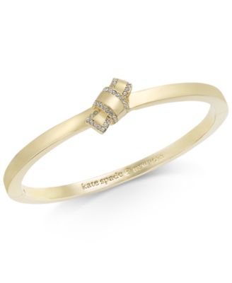 kate spade new york - Pave Knot Bangle Bracelet