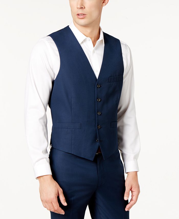 INC International Concepts INC Men's Slim-Fit V-Neck Vest, Created for ...