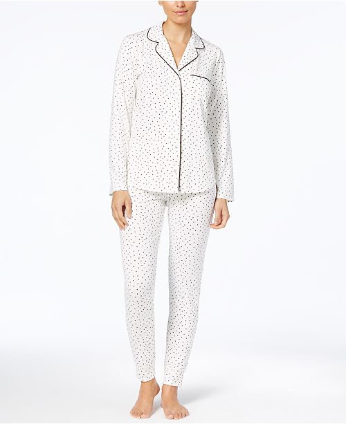 Alfani Pajama Set, Created for Macy's & Reviews - Bras ...
