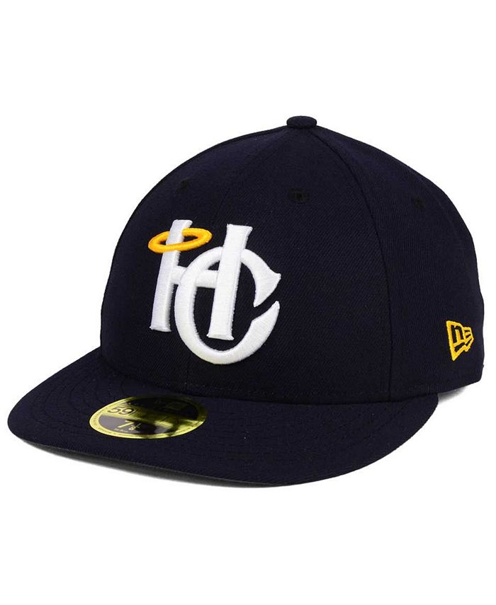 Men's New Era Navy Charleston RiverDogs Authentic Collection 59FIFTY Fitted Hat