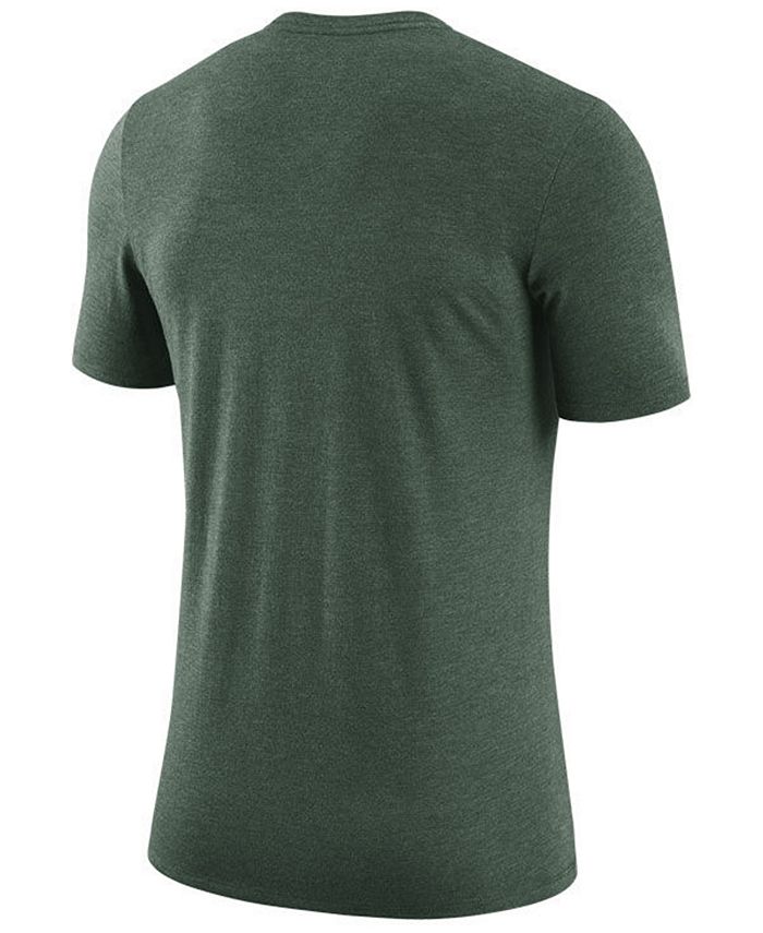 Nike Men's Michigan State Spartans Vault Logo Tri-Blend T-Shirt - Macy's
