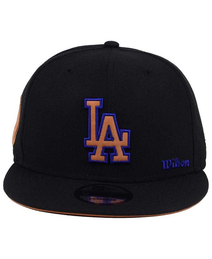 New Era Los Angeles Dodgers X Wilson Side Hit 9FIFTY Snapback Cap - Macy's
