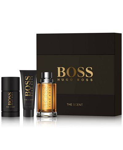 Hugo Boss Men's 3-Pc. BOSS THE SCENT Gift Set - Men's Cologne ...