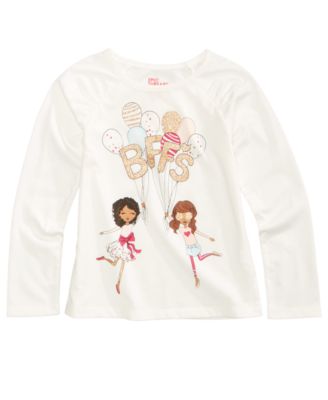 Epic Threads - Long-Sleeve T-Shirt, Toddler Girls (2T-5T) & Little Girls (2-6X)