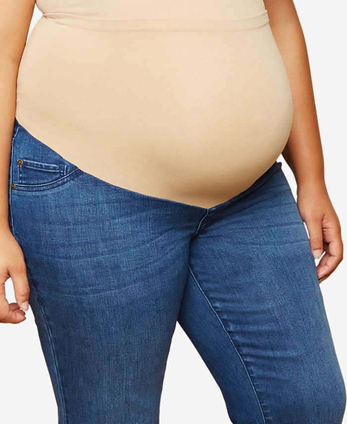 Women's Super Comfy Stretch Maternity Bootcut Jeans | SHEIN A