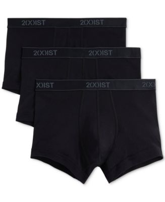 2(x)ist Men's Essential No-Show Trunks 3-Pack - Macy's