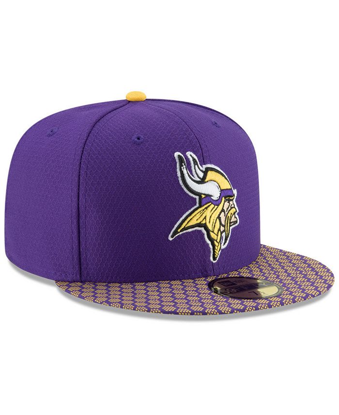 New Era Boys' Minnesota Vikings Sideline 59FIFTY Fitted Cap - Macy's