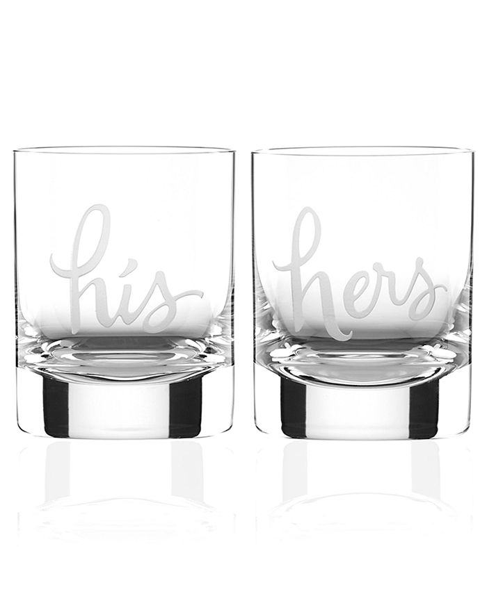 kate spade new york - Set of 2 Two of a Kind Double Old-Fashioned Glasses