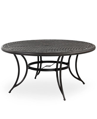 Furniture Cast Aluminum 60 Round, 60 Round Patio Table Cover