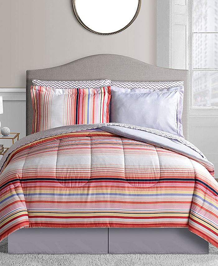 Fairfield Square Collection 8Pc. Queen Reversible Bedding